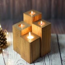 Wood Candle Light Cremation Urn, Style : American Style