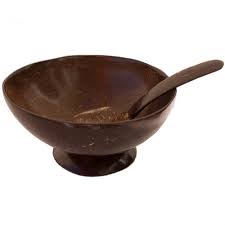Polished Plain Coconut Shell Soup Bowl, Size : 3.5inch