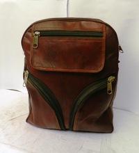 Venus leatherware Genuine Leather Backpack Rucksack Bag
