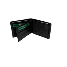 Black Leather Small Man Wallet