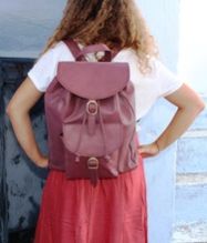 Genuine Leather Backpack Bag