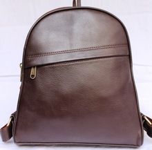 Simple Small Black Women Girls Leather Backpack Bags