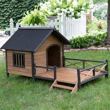 Wooden Dog House, Color : Brown