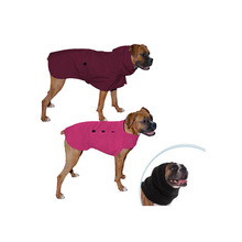 100% Cotton BOXER Winter Dog Coat, Pattern : Solid