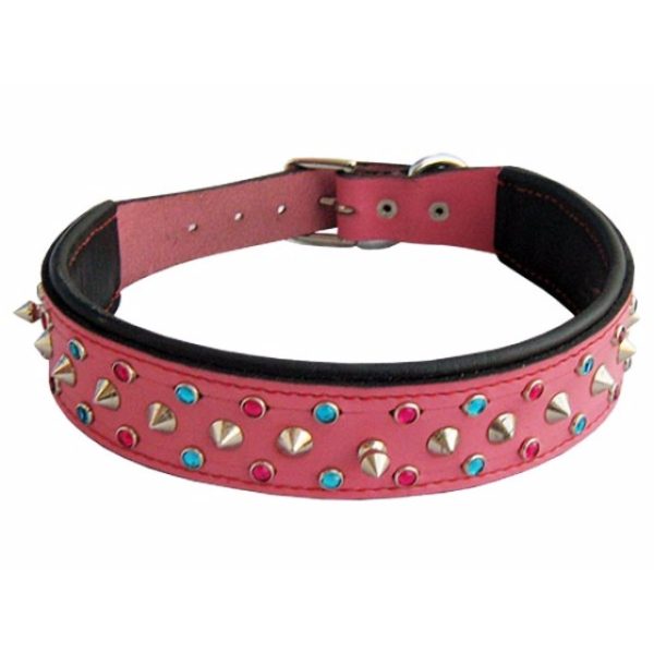 Cute Female Dog Collars Spiked, Feature : Eco-Friendly