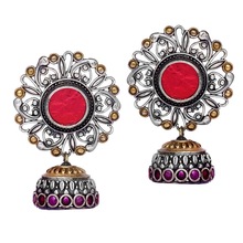 Designer Kundan Polki Silver Earrings, Occasion : Anniversary, Engagement, Gift, Party, Wedding