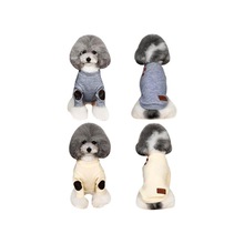 Solid 100% Cotton Pet Dog Jacket, Color : Customized