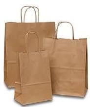 Custom Plain Paper Bags