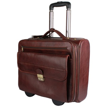 leather luggage and travel bag