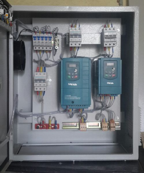 Mild Steel Electrical Control Panels, Voltage 440V, Power 912kw at