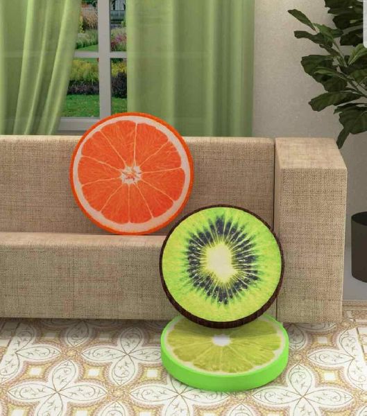 3D shaped fruit pillow