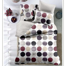 CottonPolka Dots Prints Attractive color Bedsheet, Feature : Nondisposable