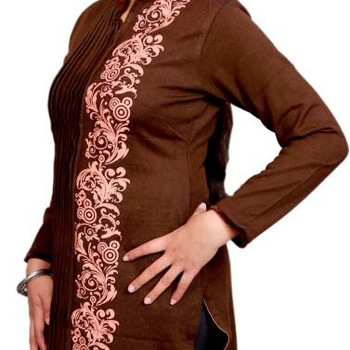 Long Printed Womens Kurti