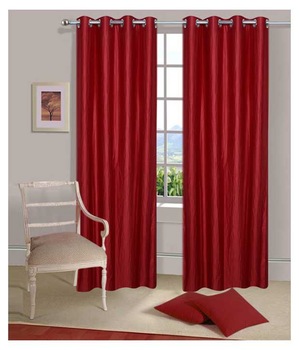  100% Polyester Window Eyelet Curtain, Technics : Woven