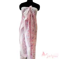 Block Print Stole Nack Wrap Bollywood Cotton Handmade Scarves-Craft Jaipur