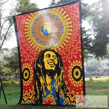 Bob Marley Cotton Wall Hanging Tapestry Wall Art Home Decor