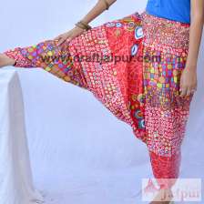 Buggy Yoga Harem Pants Men And Women Printed Cotton Trousers-Craft Jaipur