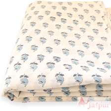 Handmade Running Cotton Voile Dress Sewing Fabric Block Print-Craft Jaipur