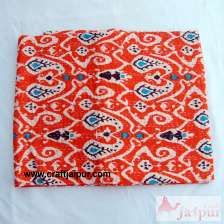 Kantha Quilt, Indian Handmade Bedspread, Throw Cotton Gudari Ethnic Blanket Queen