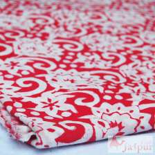 Multi Floral Block Printed Indian Natural Cotton Fabric Voile-Craft Jaipur