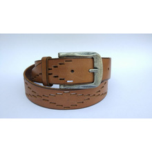 Buffalo Hand made leather belt, Width : 35mm