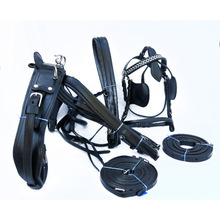 Leather Horse Driving Harness Set, Size : Full, Cob, Pony
