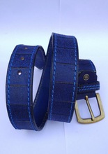 Buffalo antique alloy Pin Buckle leather Men Belt, Belt Length : 100-130cm