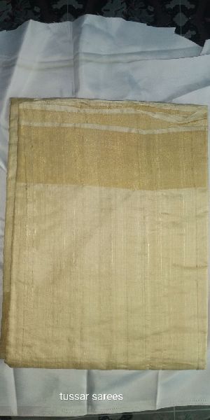 Plain Tussar Saree, Occasion : Party wear