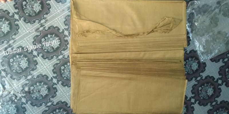 Tussar Staple Fabric