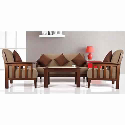 Alignment Sofa Set (3 1 1) Seater In Brown Colour