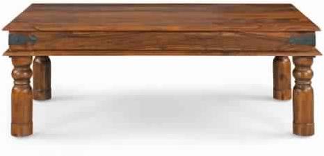 Eluga Emerald Coffee Table (Teak And Honey Brown)