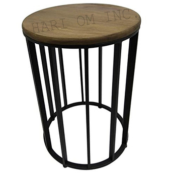 Metal Exterior End Table