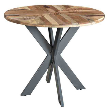 Metal ROUND TOP DINING TABLE