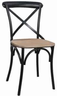 Rowling Rack Wooden Top Chair
