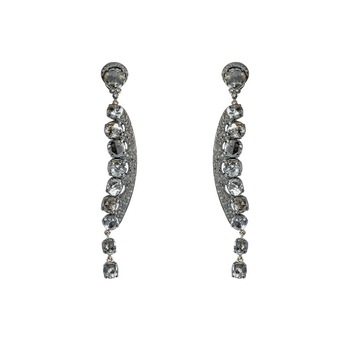 VICTORIAN DIAMOND STYLISH EARRING, Occasion : Anniversary, Engagement, Gift, Party, Wedding