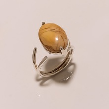 Brecciated Mookaite Gemstone Ring, Gender : Men's, Unisex, Women's