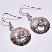 Lavie Jewelz Natural Rainbow Moonstone Earrings, Occasion : Anniversary, Engagement, Gift, Party, Wedding