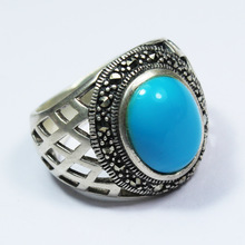 Silver Turquoise Gemstone Ring, Occasion : Anniversary, Engagement, Gift, Party, Wedding
