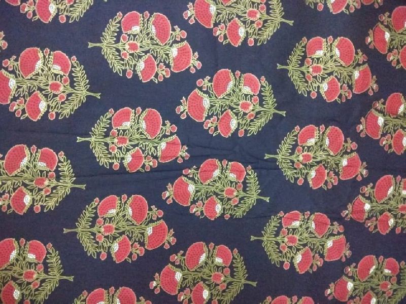 printed rayon fabric