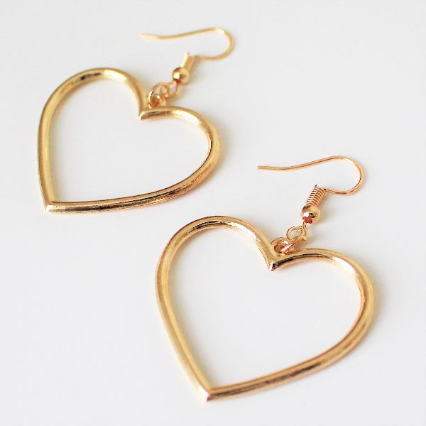 Heart Earrings, Specialities : Easy to Use