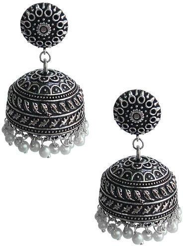 Jhumka earrings, Purity : 18-24C