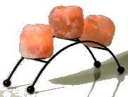 3 Arms Natural Candle Stand