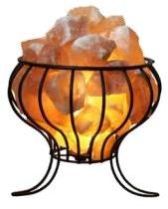 3 LBS Iron Basket Holding Salt Lamp