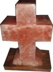 Cross Shaped Salt Lamp