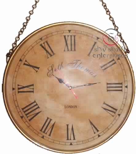 Wall hanging clock