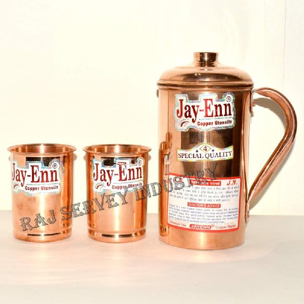Copper Water 1 Pitcher