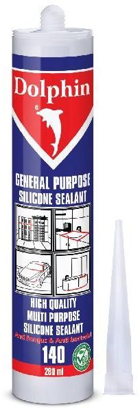 Dolphin 140 General Purpose Silicone Sealant-Blue