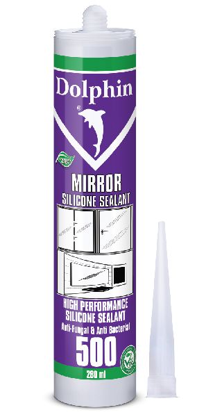 Dolphin 500 Mirror Silicone Sealant