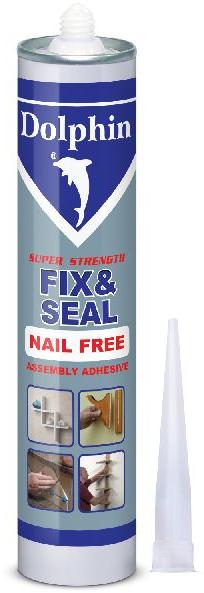 Dolphin Fix & Seal Nail Free Assembly Adhesive