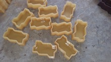 zigzag shape paver block moulds